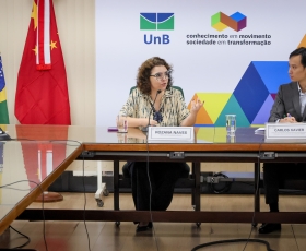 Visita da delegação de Macau à UnB. 14/10/2025 Foto: Beto Monteiro/Ascom UnB